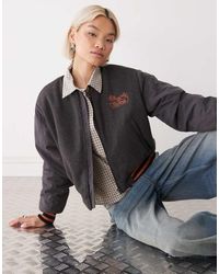 RVCA - Ryan Bomber Jacket - Lyst