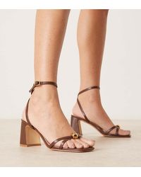 Raid Wide Fit - Devena Block Heeled Sandals - Lyst