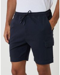 Threadbare - Shorter Length Stretch Cargo Shorts - Lyst