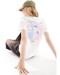 Columbia - Boundless beauty - t-shirt bianca con stampa sul retro - Lyst