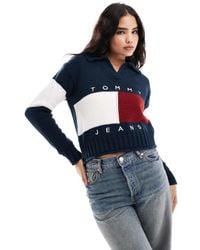 Tommy Hilfiger - Trui Met Polokraagje En Vlag - Lyst
