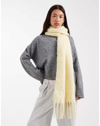 Miss Selfridge - – fransenschal aus strick - Lyst