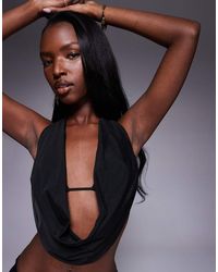 Oh Polly - Fayola Cowl Neck Top - Lyst