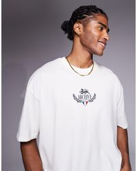 ASOS - Boxy Oversized T-shirt With City Graphic - Lyst