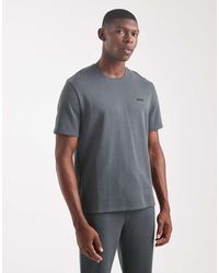 BOSS - Co-Ord Waffle Lounge T-Shirt - Lyst