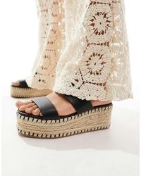 South Beach - Thong Espadrille Sandals - Lyst