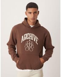 ASOS - Hoodie With Street Embroidery Print - Lyst