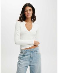 Cotton On - Ryan Henley Long Sleeve - Lyst