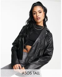 Tall Womens Leather Jackets for Women 
