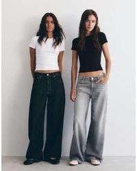 Pull&Bear - – pack mit gerippten t-shirts - Lyst