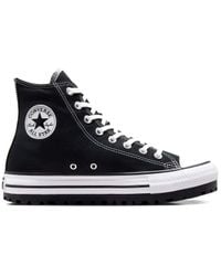 Converse - Sneaker Chuck 70 lienzo vintage negro/negro/garceta - Lyst