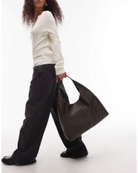 & Other Stories - Large Real Leather Tote Bag - Lyst