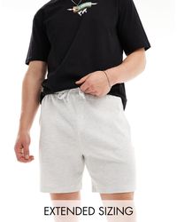 ASOS - – schmal geschnittene shorts mit waffelstruktur - Lyst