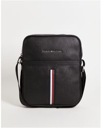 Tommy Hilfiger Downtown Super Slim Laptop Bag in Black for Men | Lyst