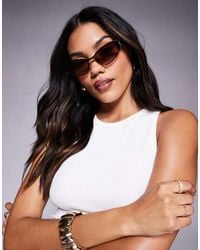 ALDO - Enabedanten Metal Racer Sunglasses - Lyst