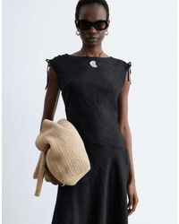 & Other Stories - Pure Linen Asymmetric Midi Dress - Lyst
