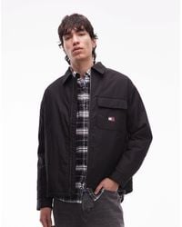 Tommy Hilfiger - Surchemise technique zippée en velours côtelé - Lyst