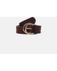 Stradivarius - Double Buckle Belt - Lyst
