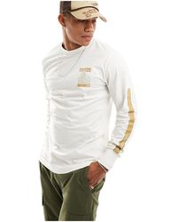 The North Face - Camiseta blanco hueso - Lyst