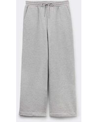 Tezenis - Thick Brushed Fleece Palazzo Trousers - Lyst