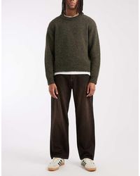 Jack & Jones - Alex baggy Jeans With Brown Tint - Lyst