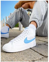 Dunk - Sneakers basse blu e biancheNike in Gomma di colore Blu | Lyst