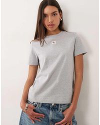Calvin Klein - Woven Label Classic Fit T-Shirt - Lyst