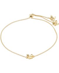 Pilgrim - Ajani - bracelet en plaqué or - Lyst