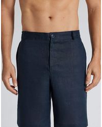 Intimissimi - 100% Linen Shorts - Lyst