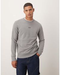 GANT - Central Small Logo Sweatshirt - Lyst