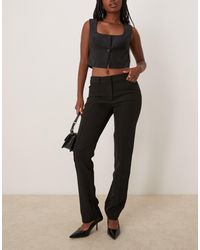 Miss Selfridge - Seam Detail Cigarette Trouser - Lyst