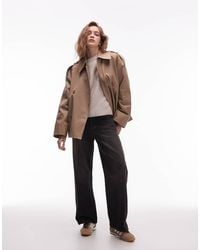 & Other Stories - Bold Shoulder Short Trench Jacket - Lyst
