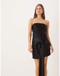 SNDY'S - Vestito Corto A Fascia - Lyst