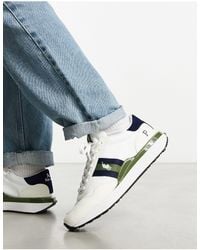 Polo Ralph Lauren - X Asos Exclusive Collab Train '89 Leather Suede Mix Sneakers - Lyst