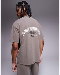 Good For Nothing - Co-ord Back Print Logo T-shirt - Lyst