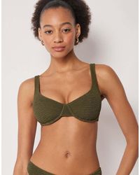 Calzedonia - Balconette Bikini Top Crinkle Waves - Lyst