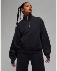Nike - Jordan Flight Fleece Quarter Zip Sweatshirt - Lyst