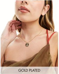 Orelia - Collar con charm - Lyst