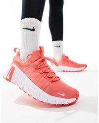 Nike - Zapatillas De Deporte Rosas Y Blancas Free Metcon 6 De - Lyst