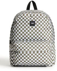 Vans - Zaino Old Skool A Quadri Medio - Lyst