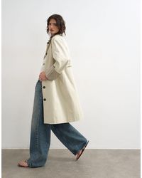 TOPSHOP - – schlichter trenchcoat - Lyst