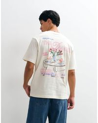 Jack & Jones - Dinner Sketch Backprint T-Shirt - Lyst