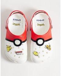 Crocs™ - Pokemon Poke Ball Classic Clogs - Lyst