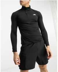 The North Face - Training Flex Ii 1/4 Zip Long Sleeve Top - Lyst