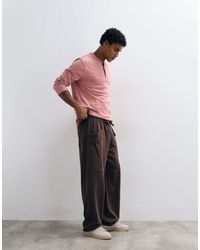 ASOS - Circular Design Collection Wide Leg Trackies With Cargo Pockets - Lyst