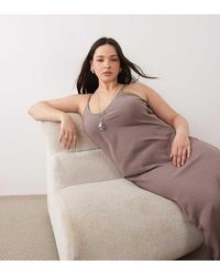 Esmee Curve - Strappy Beach Maxi Dress - Lyst