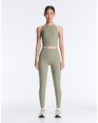 Oysho - Comfortlux High Rise Side Rib 65Cm Ankle-Length Leggings - Lyst