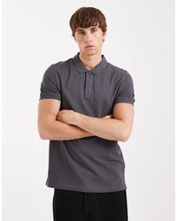 Tommy Hilfiger - Slim Placket Short Sleeve Polo Shirt - Lyst