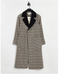 helene berman check coat