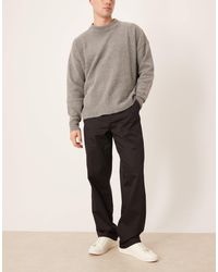 ASOS - Pantalon à pinces baggy en satin - Lyst